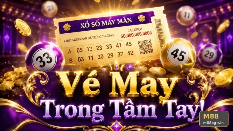 Quên ngày mở thưởng trên vé số: Ba bước đối chiếu kết quả xổ số M88